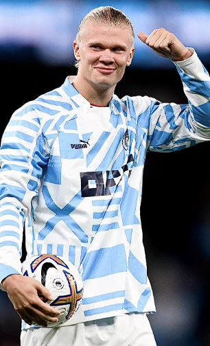 英超上半程：哈兰德荣膺本特心中最佳球员